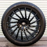 ASANTI ABL-18 グロスブラック & BRIDGESTONE ブリザックDM-V3 285/45R22 セット